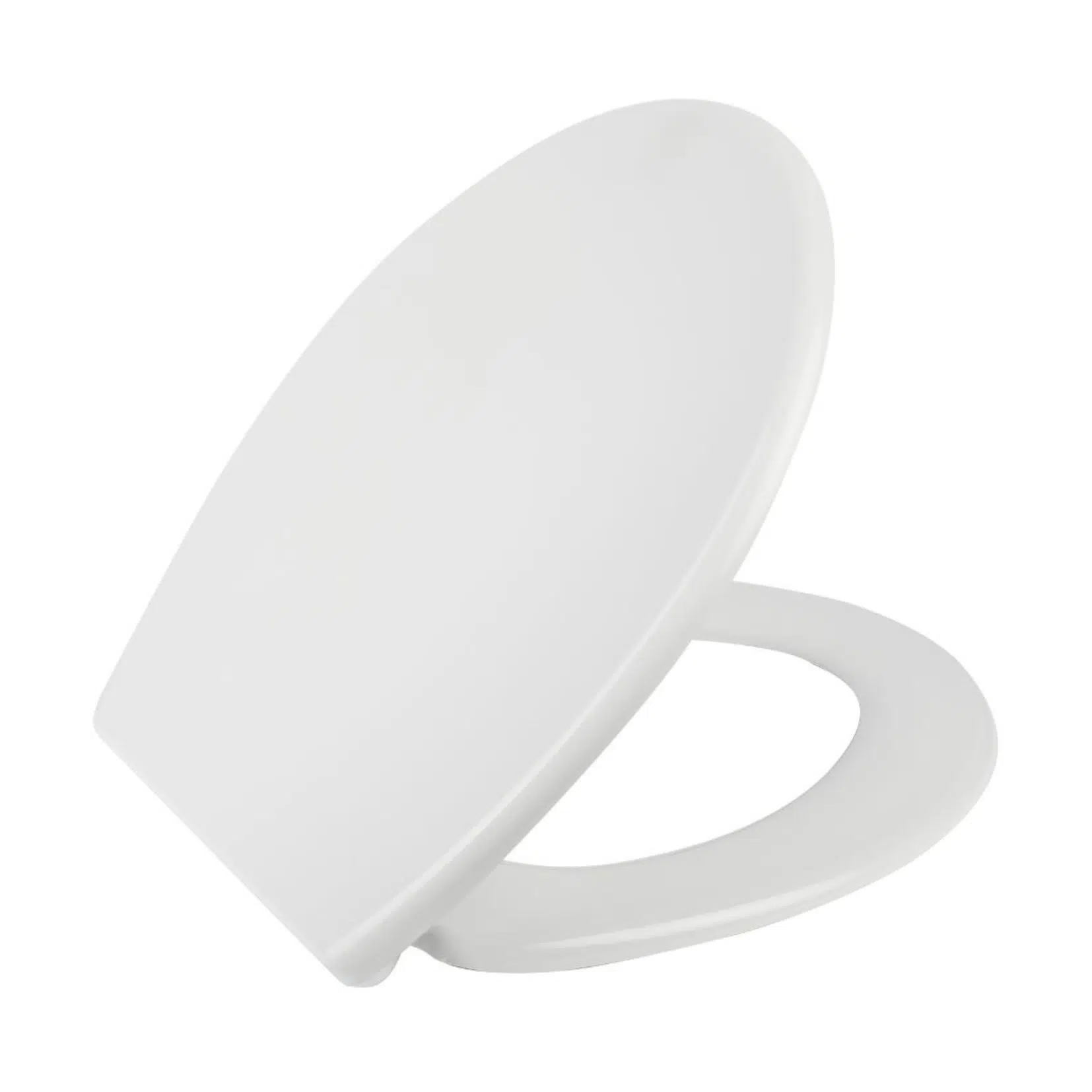 Daska za WC šolju GEPARD DUROPLAST, INOX OKOVI, BIJELA ARIZONA